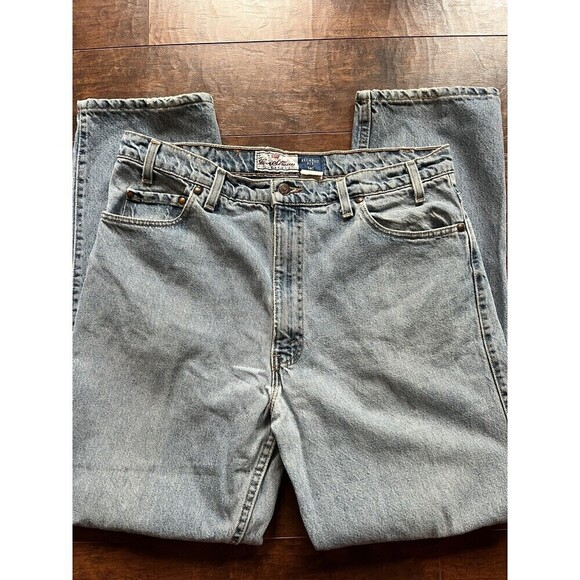 Levis 540 Vintage Y2K Orange Tab Relaxed Fit Straight Leg Jean Sz 38x31 - Picture 1 of 7